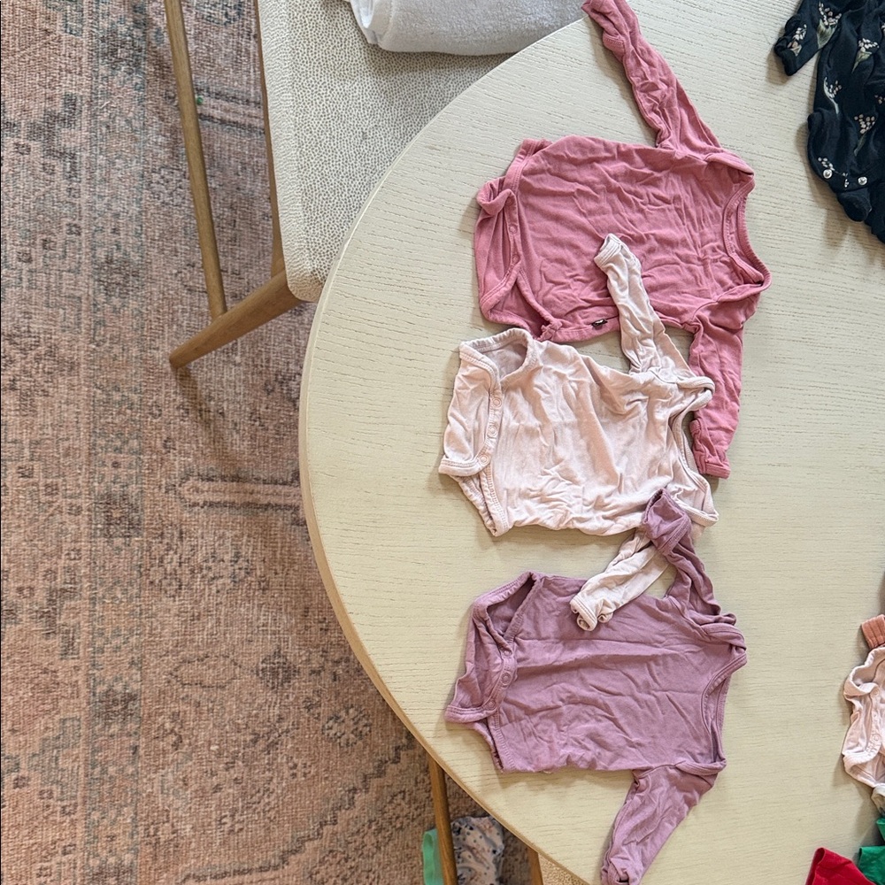 Kyte baby long sleeve bodysuit bundle
